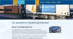 Desktop Screenshot of gennip.nl